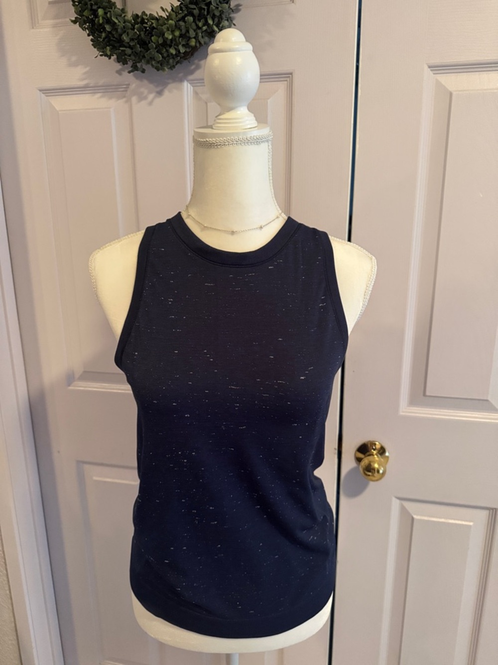 Women’s Lululemon Relaxed Swiftly Tech Navy Speckled Tank Top